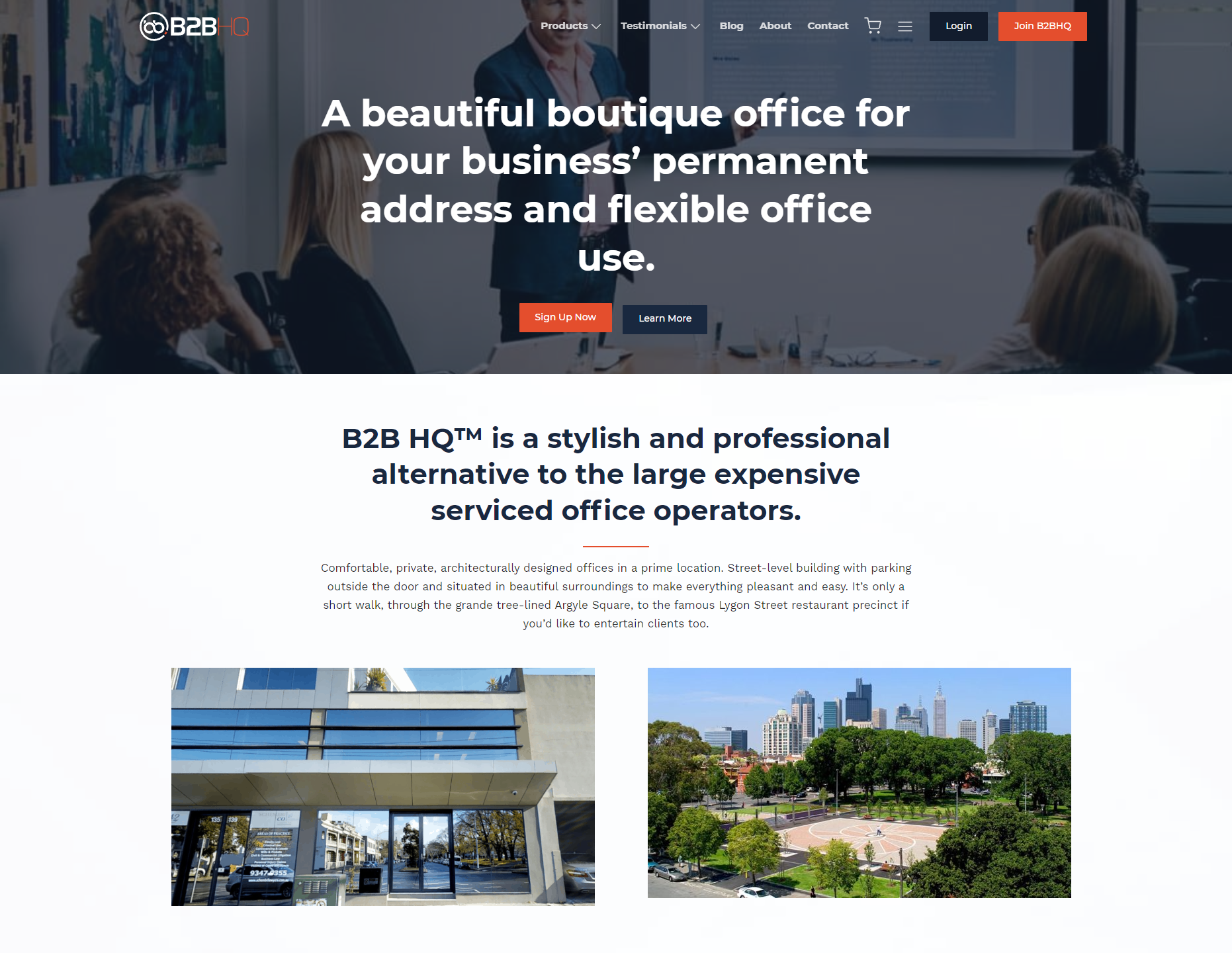 Bhc office wordpress theme.